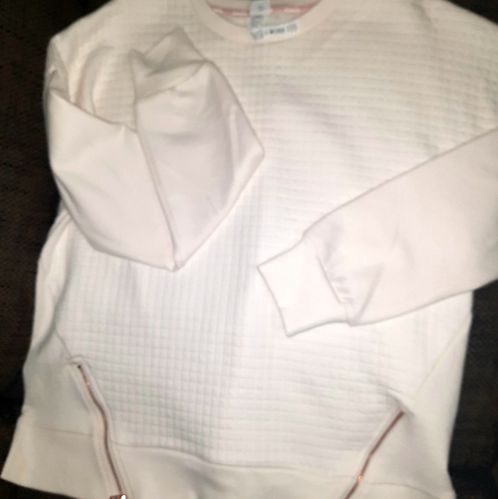 Womans Diadora Cream Sweatshirt